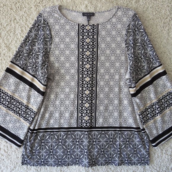 The Limited Collection Women's Boatneck Blouse with Flared Sleeves Medium - Picture 1 of 9